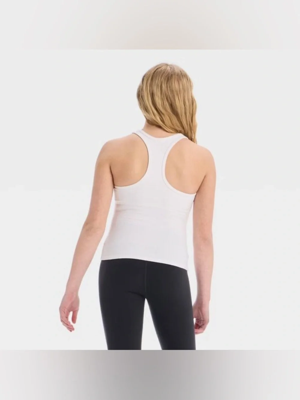 J.Crew Girls’ Navy Active Crewneck Sweatshirt/ Active Legging/ Racerback Tank—XS